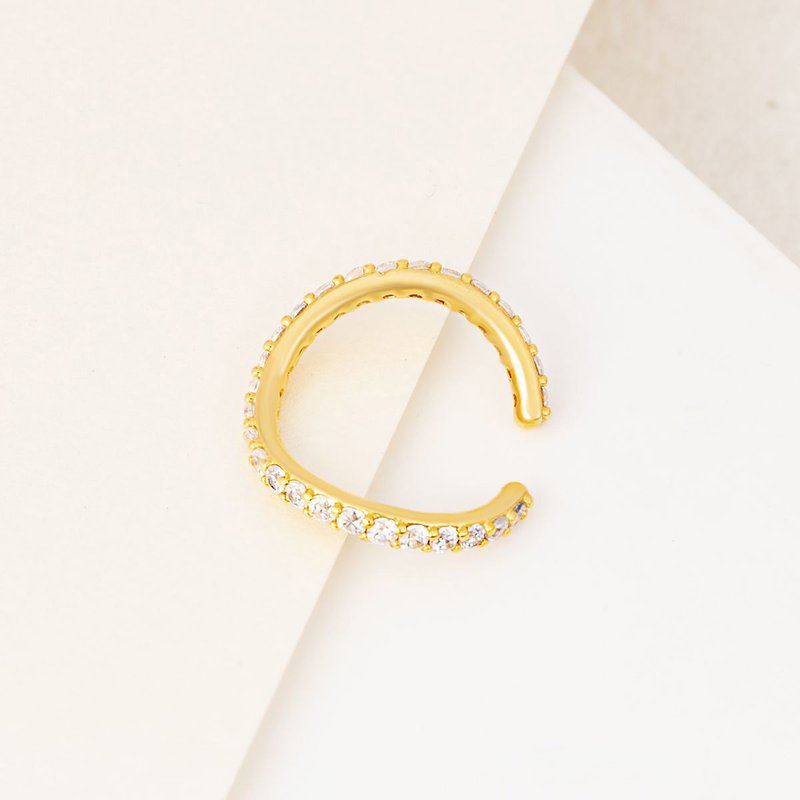 小水钻耳扣 / 耳骨夹  63 - 耳环/耳夹 - 其他金属 金色