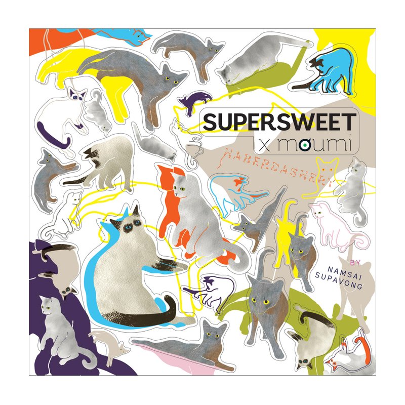 Namsai 贴纸 - 贴纸 - 塑料 银色