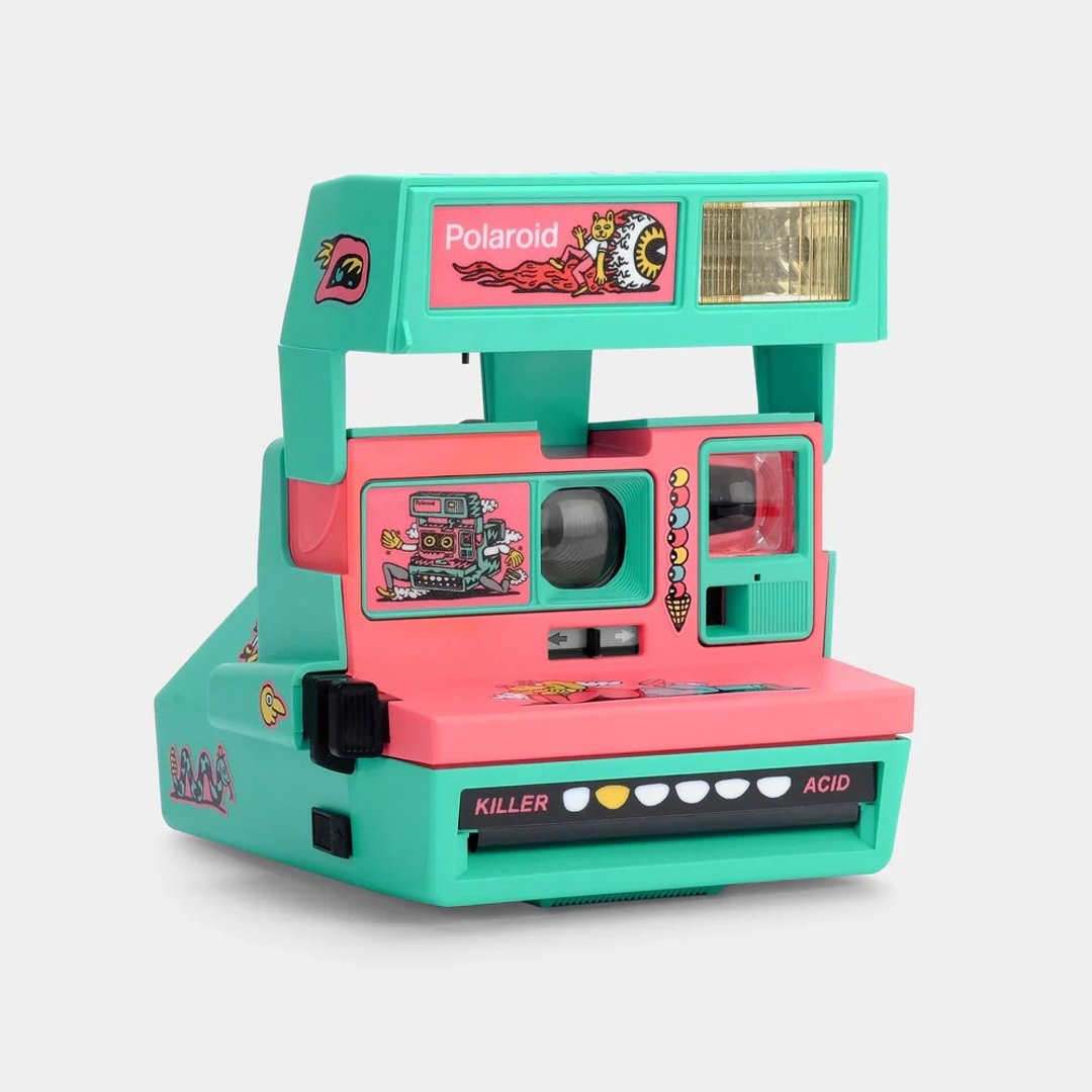 【Polaroid 宝丽来】600即影即有相机 拍立得 即可拍 Killer Acid - 相机 - 塑料 粉红色
