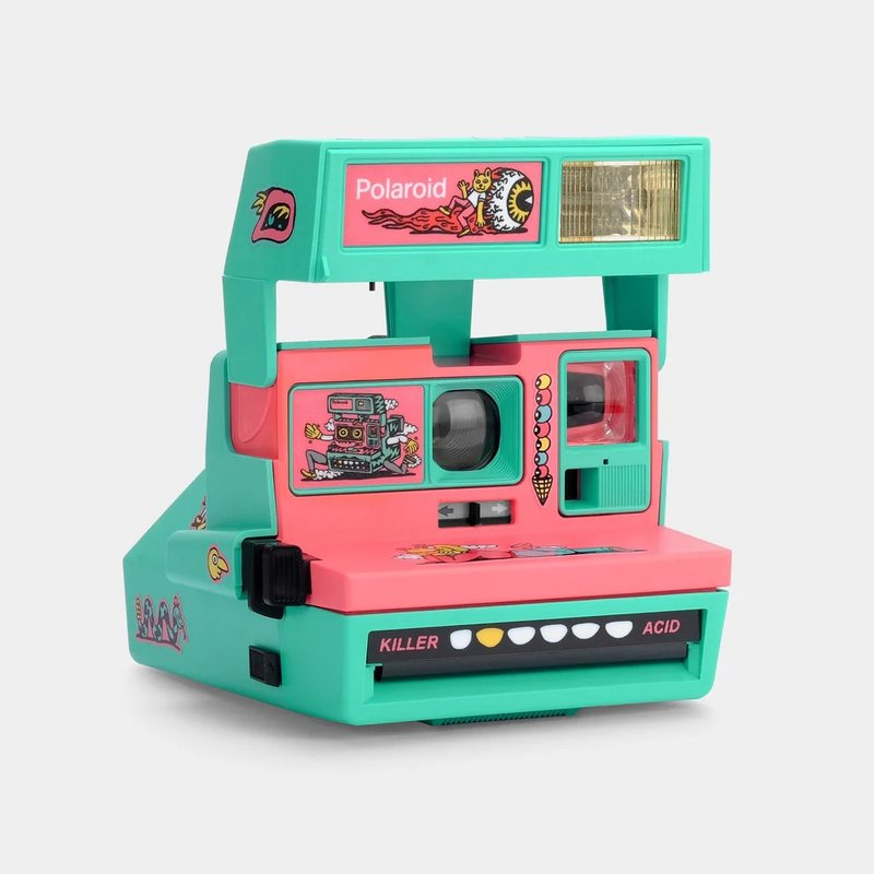 【Polaroid 宝丽来】600即影即有相机 拍立得 即可拍 Killer Acid - 相机 - 塑料 粉红色