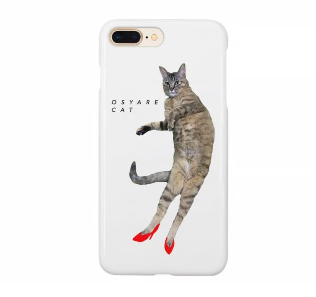 时尚可爱的可爱猫咪  iPhone 手机壳 - 手机壳/手机套 - 其他材质 白色