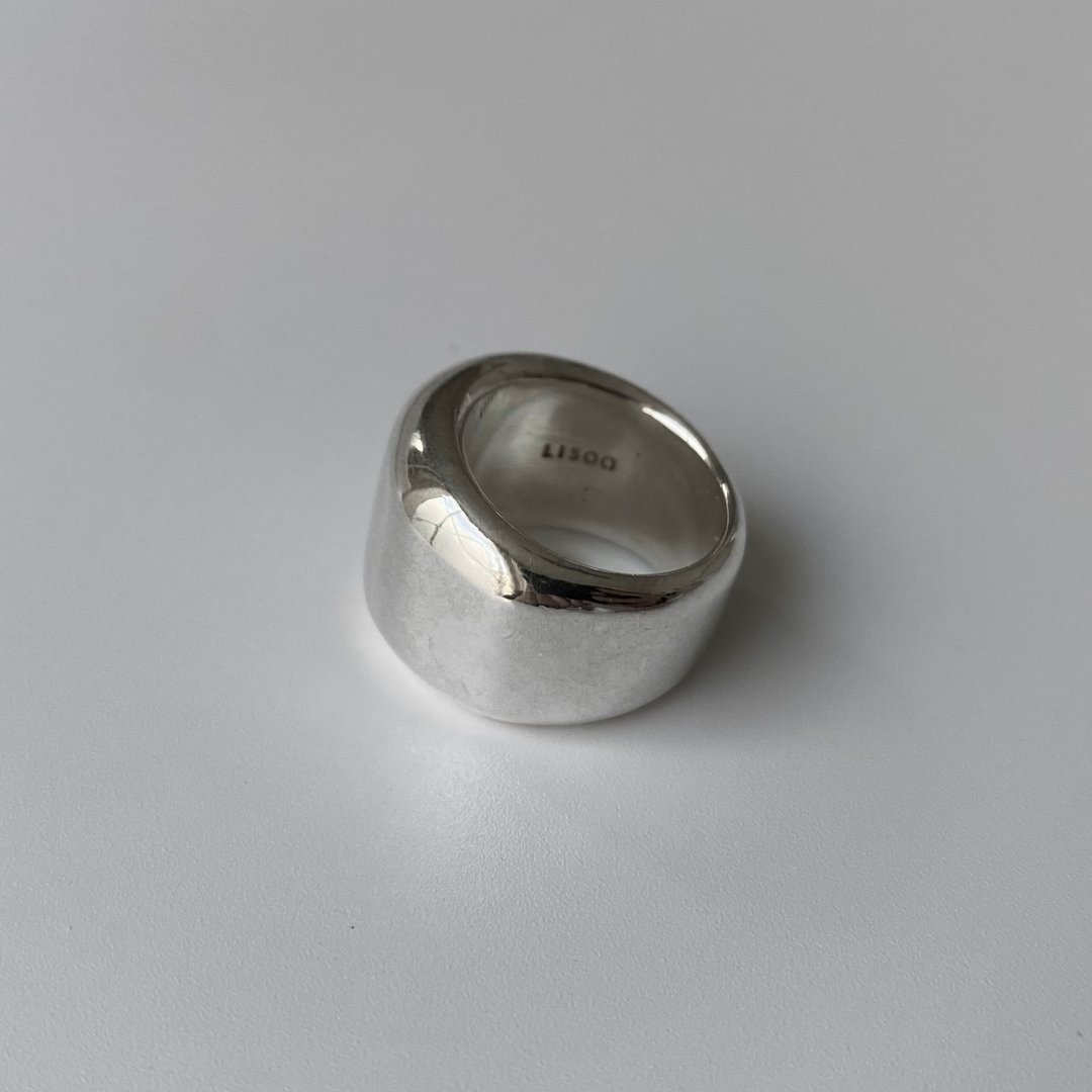 戒指 925纯银 volume ring03 - 戒指 - 其他金属 