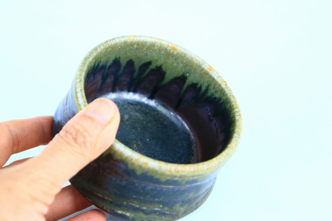 柴烧自然落灰茶碗 - 花瓶/陶器 - 陶 