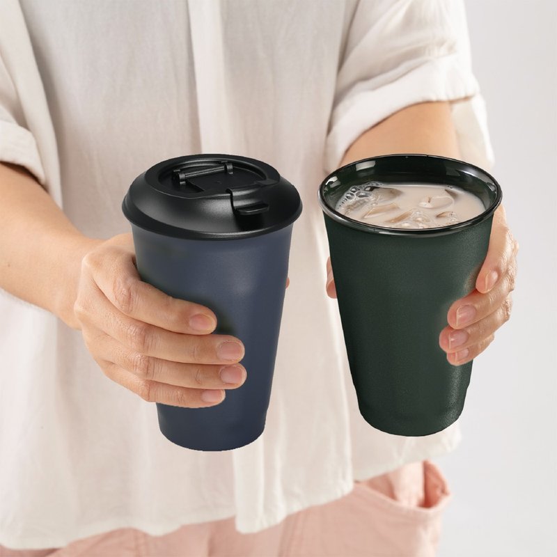 【哩皿生活】洁晶随行咖啡杯 环保随身杯 水杯 茶杯 循环杯 饮料 - 咖啡杯/马克杯 - 其他材质 多色