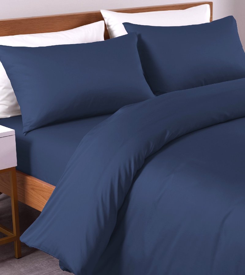 (SP055) Sicili 1200针纯色长绒棉系列 - 寝具 - 棉．麻 蓝色