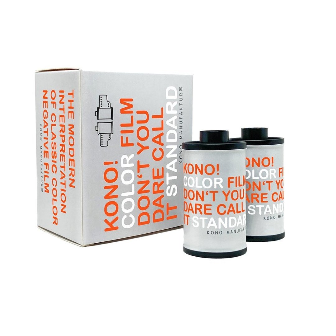 KONO! Color 400 35mm 36exp 彩色负片菲林底片胶片 2筒装 - 相机 - 塑料 