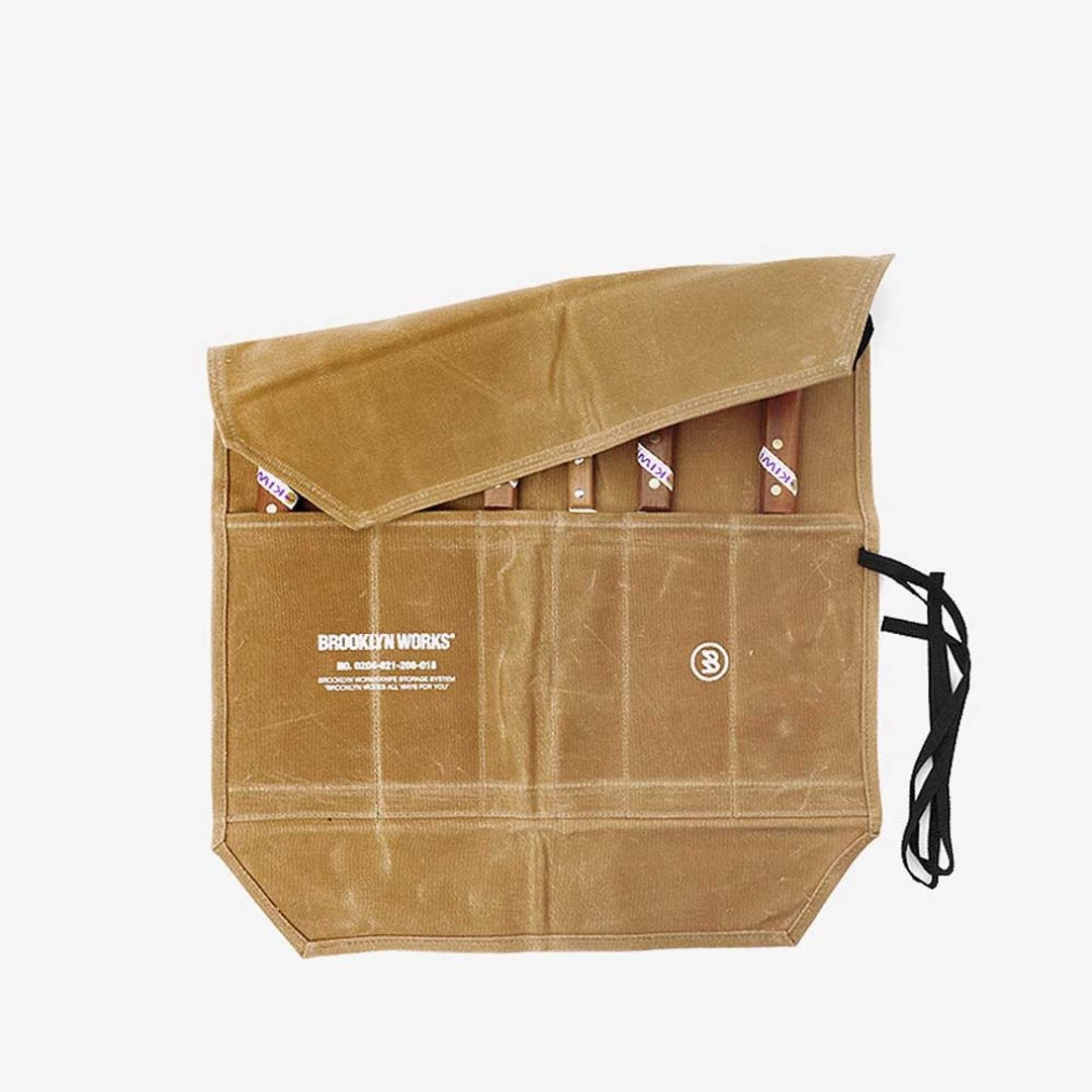 BROOKLYNWORKS 露营刀具袋-卡其军绿 - 露营用品 - 其他材质 咖啡色