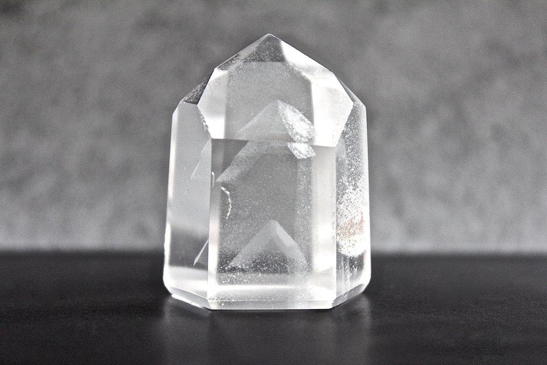 石栽 SHIZAI-白幽灵水晶柱-无底座 - 摆饰 - 水晶 白色