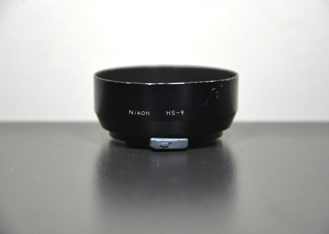 【经典古物】尼康 Nikon HS-9 Lens Hood 原厂遮光罩 50mm f/1.4 - 相机 - 其他金属 