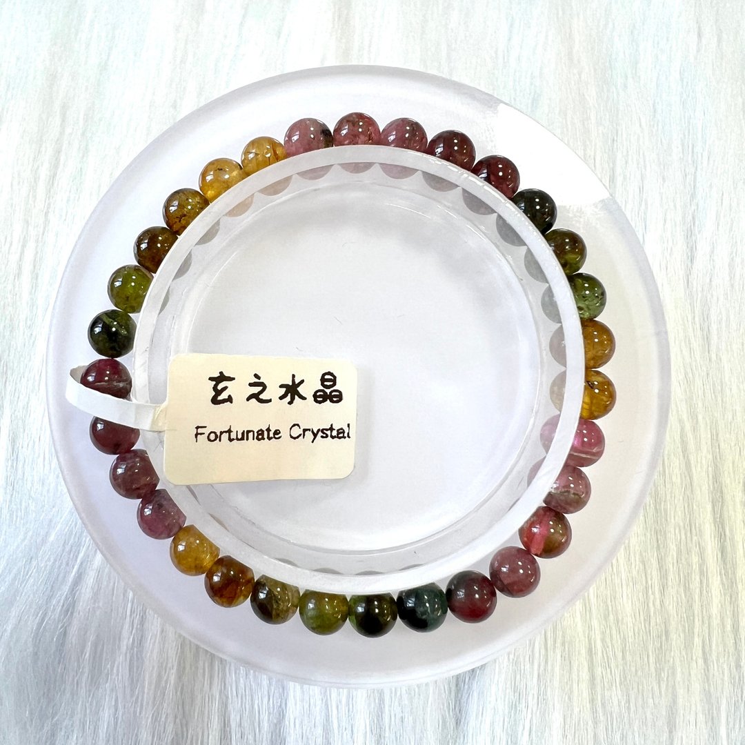 彩碧玺手串 | 水晶 | 水晶手串 | 水晶手链 | 水晶手链 - 手链/手环 - 水晶 多色