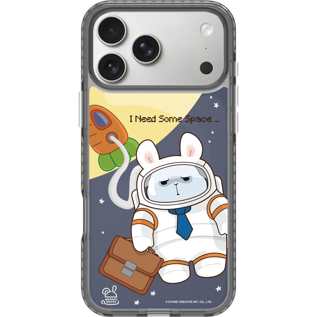 星期一的布鲁斯 需要一些空间 iPhone17 Samsung S26 气垫标准防 - 手机壳/手机套 - 塑料 多色