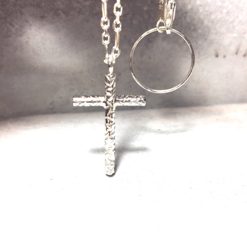 MIH  金工首饰| 宝贵十架 十字架 925纯银项链 - 项链 - 纯银 银色