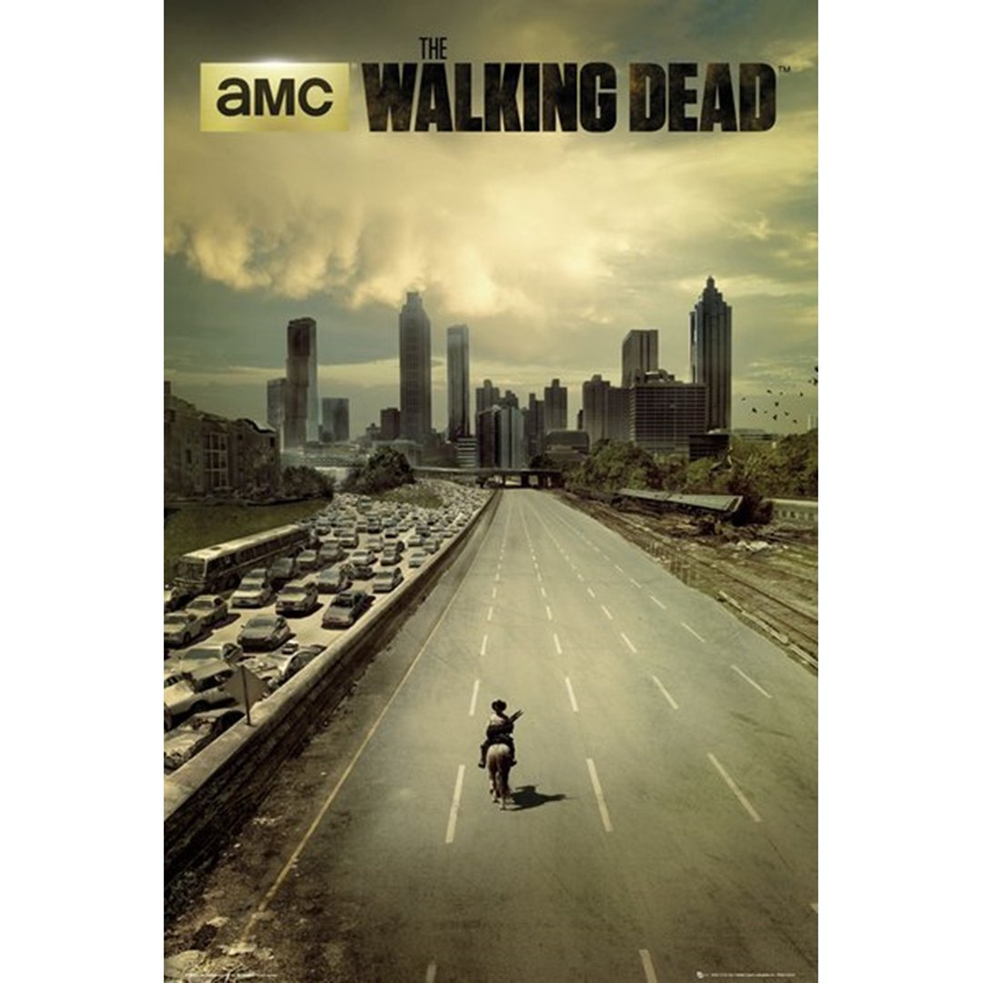 阴尸路 THE WALKING DEAD (第一季) 英国进口海报 - 海报/装饰画/版画 - 其他材质 卡其色