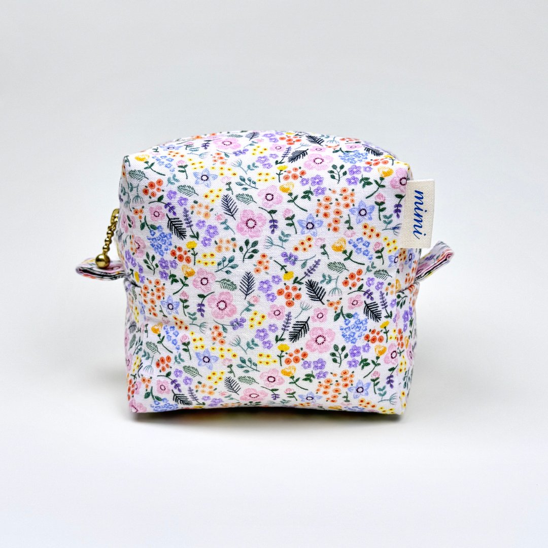 Floral 花朵 化妆包 - 化妆包/杂物包 - 棉 多色