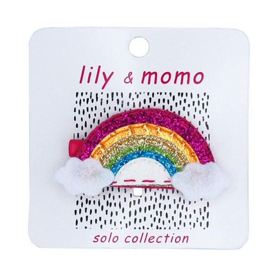 美国 Lily & Momo 手工发饰 ─ 飞越彩虹 | 甜美公主风 | - 婴儿饰品 - 聚酯纤维 多色