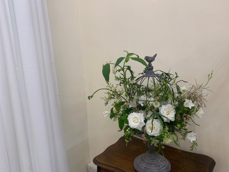 鸟笼花设备花艺课程  Birdcage Flowers Course - 植栽 - 植物．花 