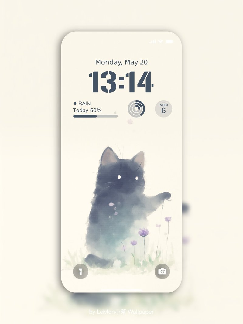 【数码】手机壁纸 | 花儿与猫猫 - 电脑手机桌布/贴图/App 图示 - 其他材质 