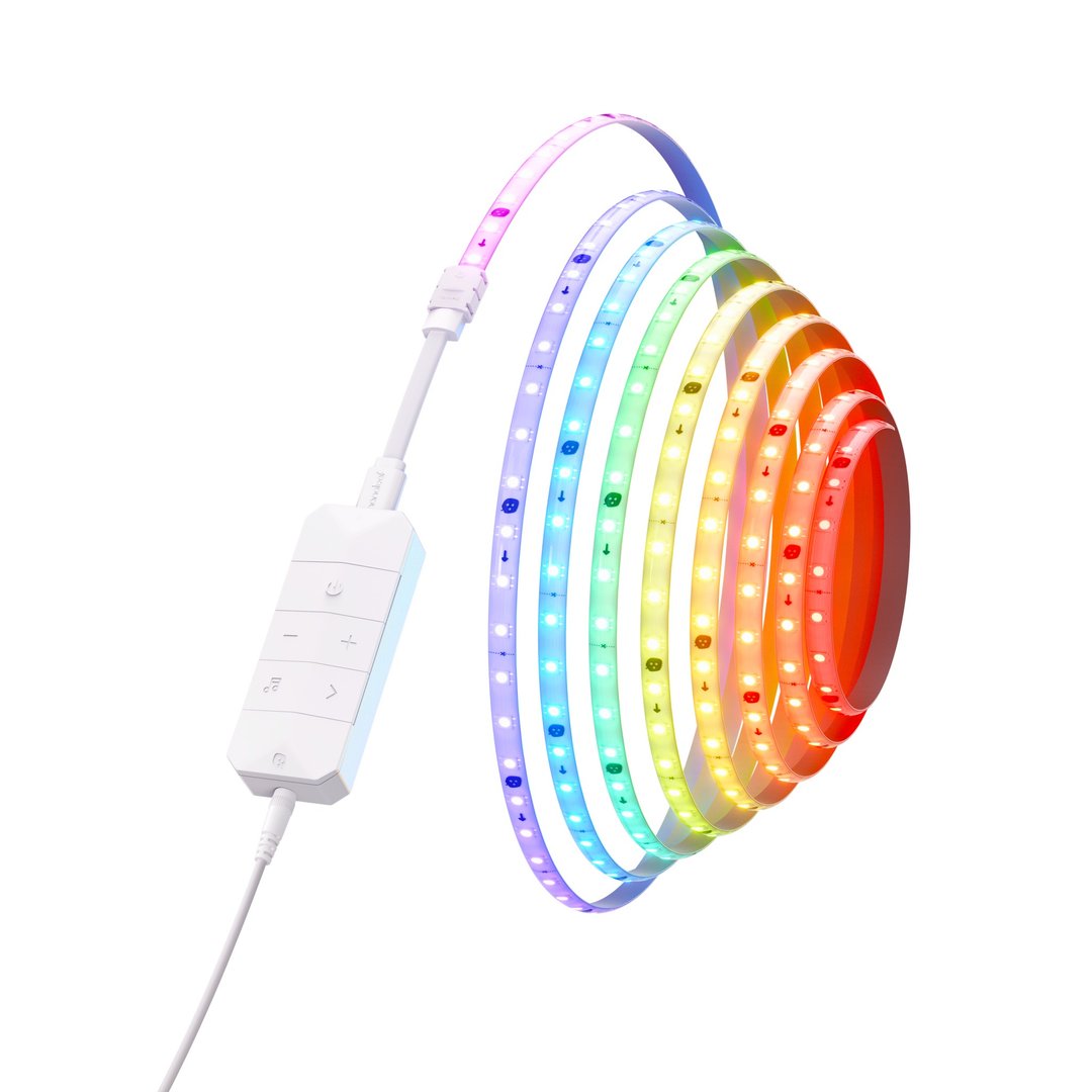 Nanoleaf 彩色调控智能灯带 5米入门套装 (兼容 Matter) - 灯具/灯饰 - 塑料 多色