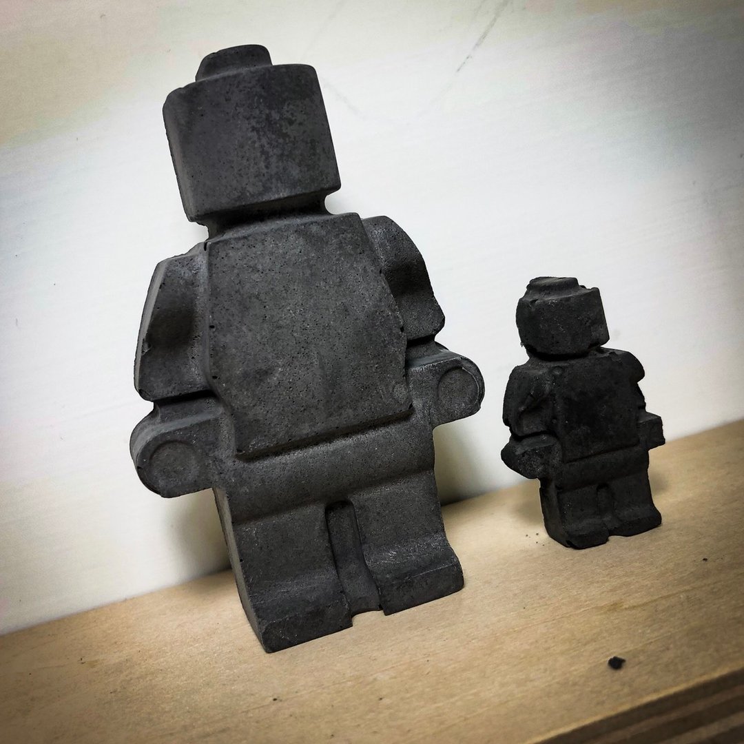 积木人偶造型扩香石 定制品 - 香薰/精油/线香 - 其他材质 