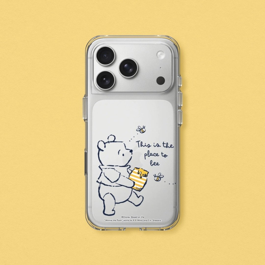 Clear 抗黄化透明防摔手机壳∣小熊维尼/维尼与蜂蜜 for iPhone - 手机壳/手机套 - 塑料 多色