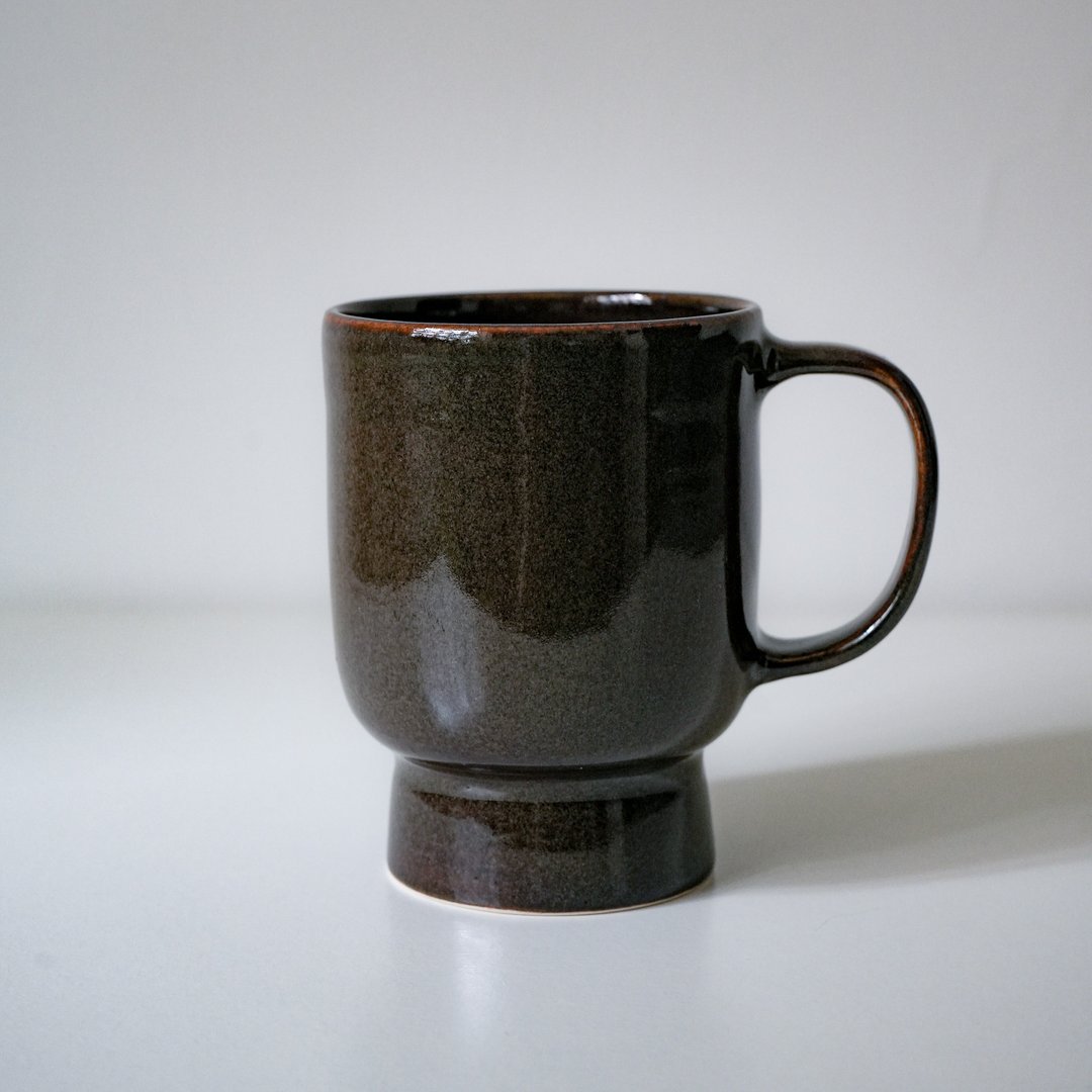 陶瓷 咖啡杯 马克杯 焦糖 Ceramic Tea Cup - 咖啡杯/马克杯 - 陶 咖啡色