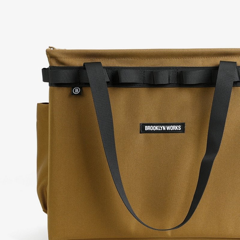 BROOKLYNWORKS 钢架收纳袋 (FRAME BAG)-棕色 - 露营用品 - 其他材质 咖啡色