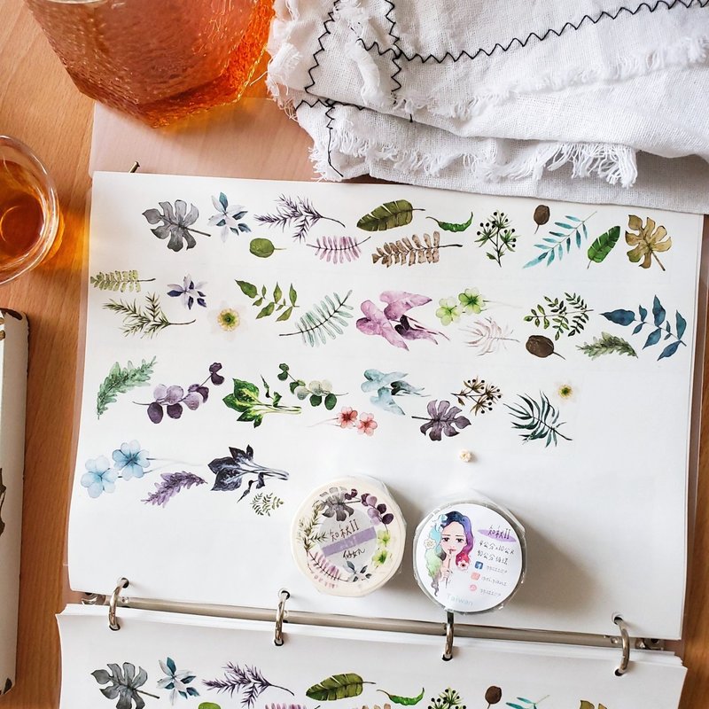 知秋II水晶油墨纸胶带【亮面PET】 - 纸胶带 - 纸 