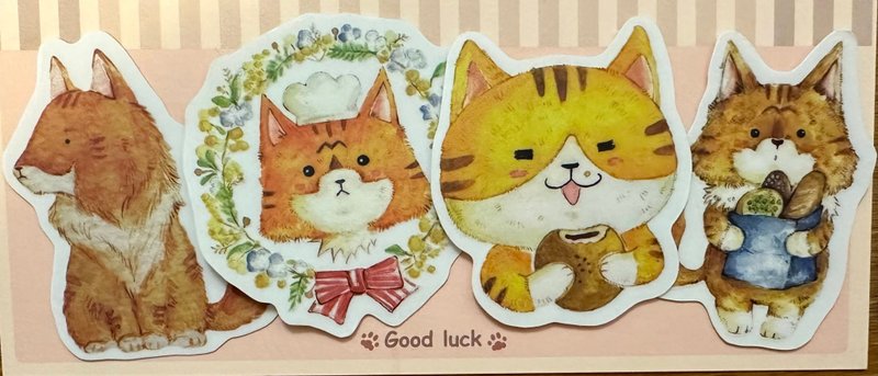 Mr.307 小七先生 _防水贴纸套组(小) - 贴纸 - 纸 