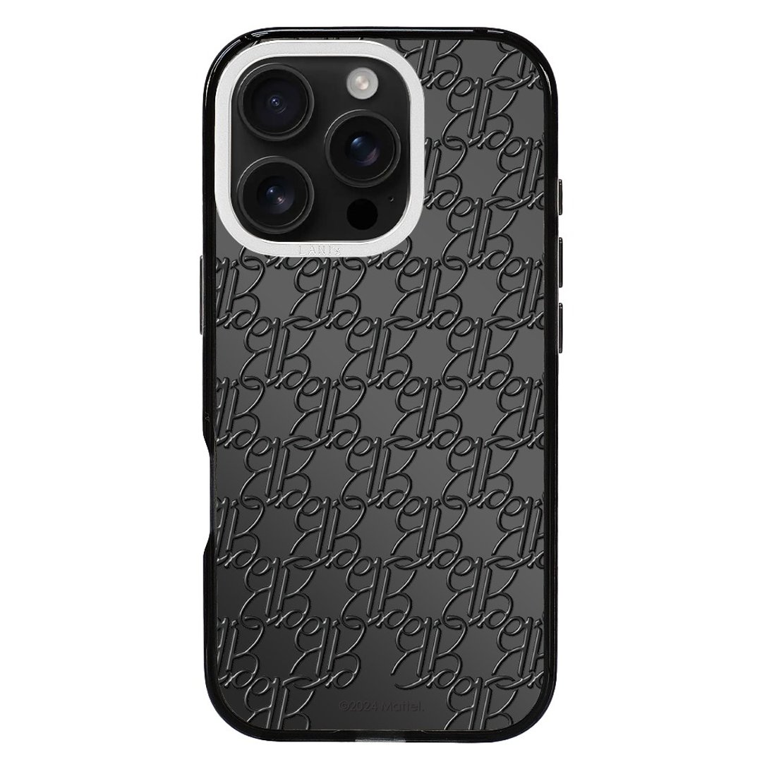 Barbie Double B 镜面 磁吸透黑框 iPhone 16 15 14 13 Pro Max - 手机壳/手机套 - 环保材料 黑色