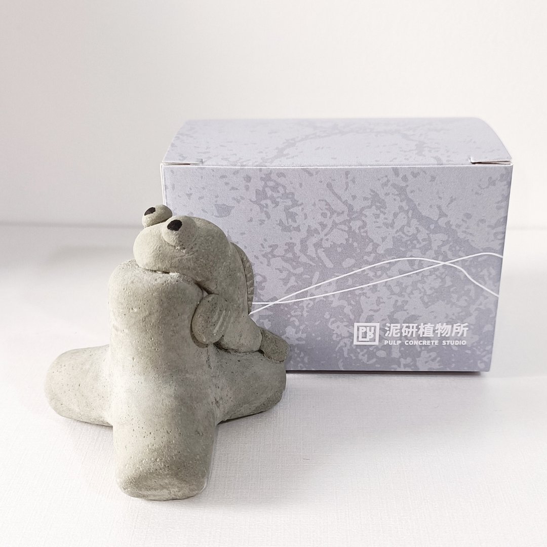 弹涂鱼消波块扩香石 - 香薰/精油/线香 - 水泥 灰色