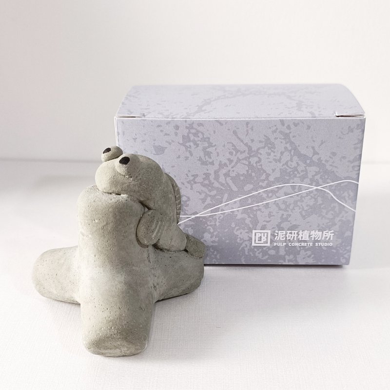 弹涂鱼消波块扩香石 - 香薰/精油/线香 - 水泥 灰色