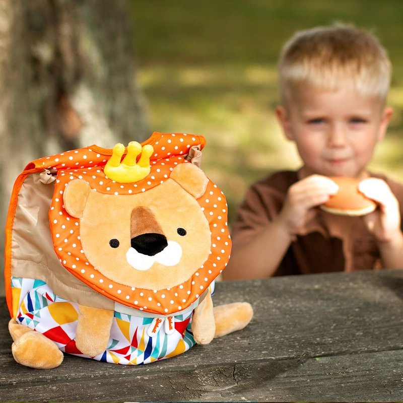 圣诞礼盒Daball儿童防走失背包 - 小狮子 - 背包/袋子 - 聚酯纤维 卡其色