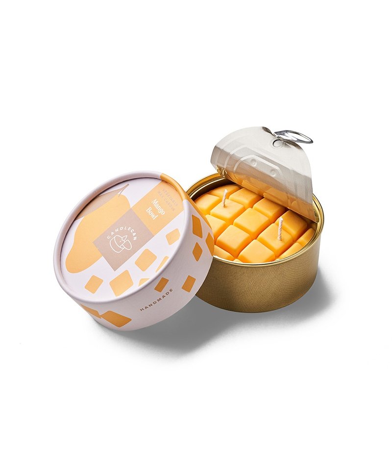 CANDLE CAN/芒果薰香罐头蜡烛 - 香薰/精油/线香 - 其他材质 