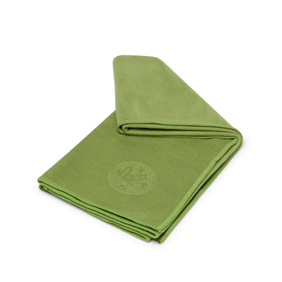 【Manduka】eQua Hand Towel 瑜珈手巾 - Matcha (湿止滑) - 运动配件 - 聚酯纤维 绿色