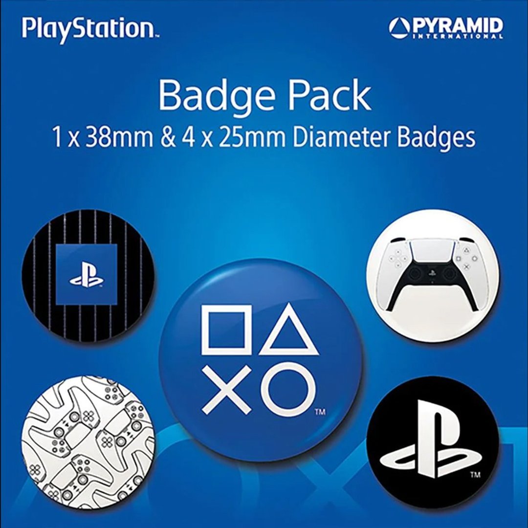 【Playstation】PS5徽章组 - 徽章/别针 - 其他材质 多色