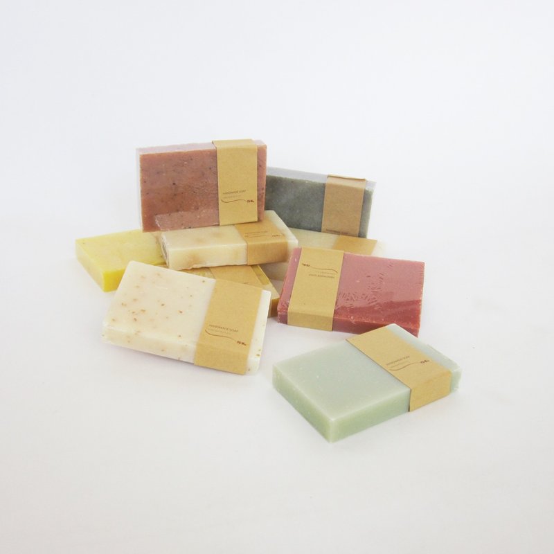 天然手工肥皂-纯植物油(50g.)-每组四件 - 肥皂/手工皂 - 植物．花 