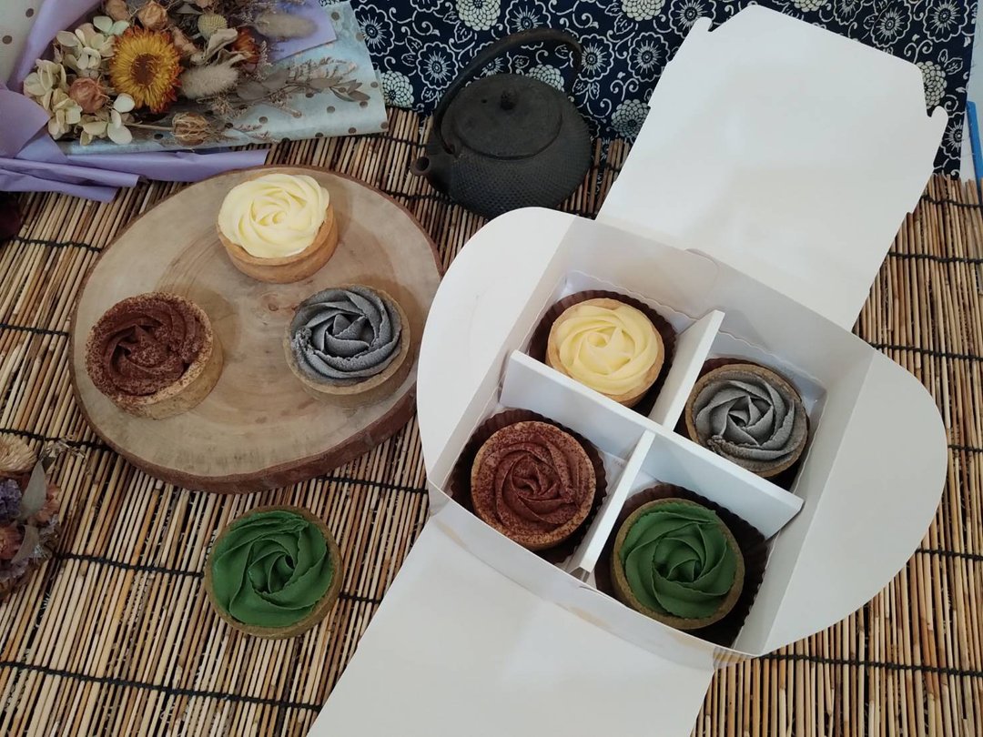 经典四小塔【柠檬+抹茶+焙茶+伯爵巧克力塔】四种口味一次满足 - 蛋糕/甜点 - 新鲜食材 