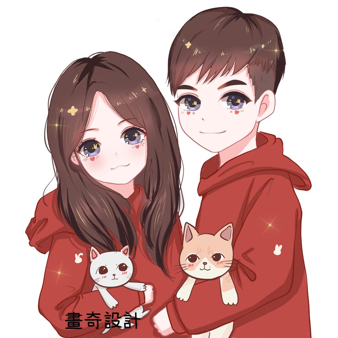 似颜绘 定制化 人像绘制 Q版人像 全家福 情人节礼物 插画 手绘 - 订制画像 - 其他材质 