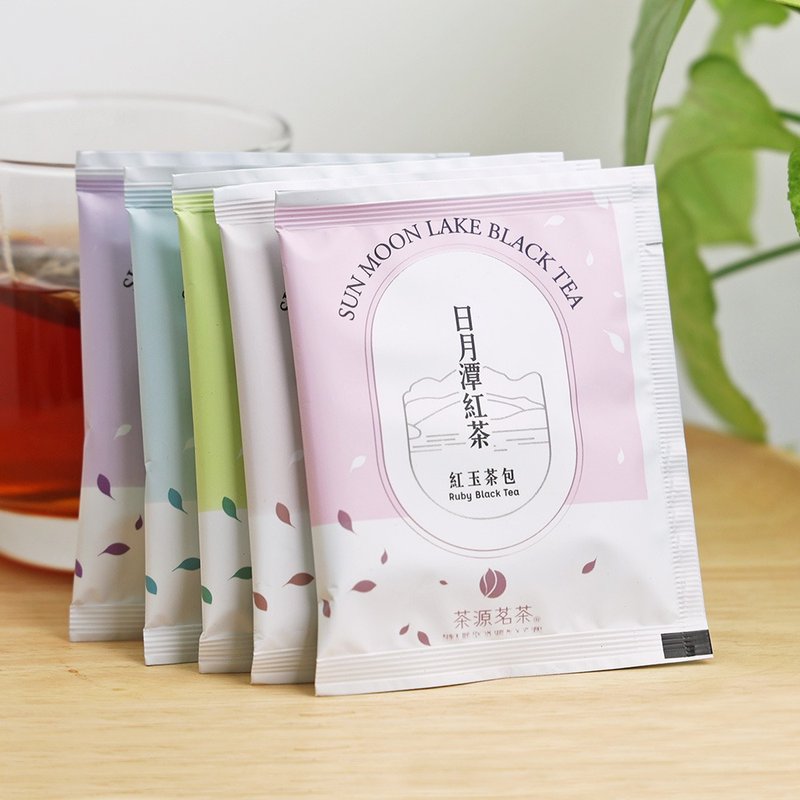 日月潭红茶包 冷泡茶包 四个品种 红玉 红韵 阿萨姆 原生种山茶 - 茶 - 棉．麻 