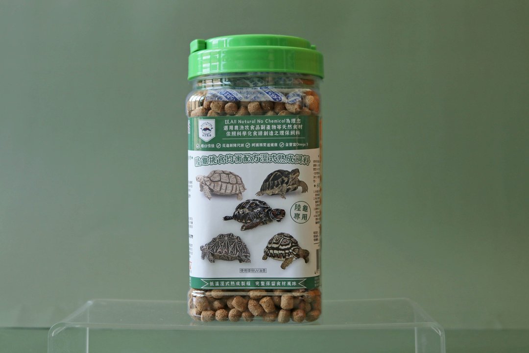 【天然食谱】陆龟挑食均衡配合湿式熟成饲料 350g - 其他 - 其他材质 绿色
