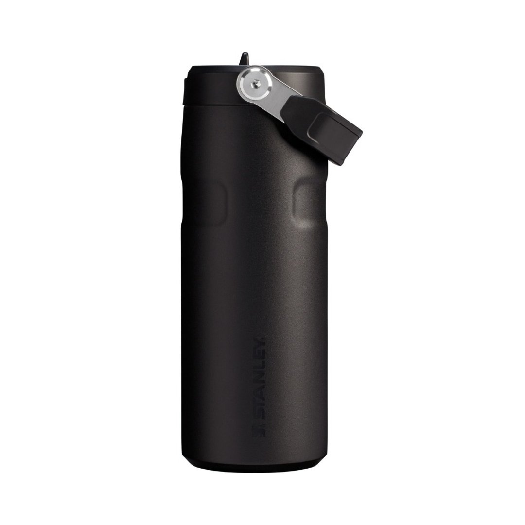 STANLEY轻重力系列 IceFlow Aerolight 折叠吸管杯 0.47L /消光黑 - 保温瓶/保温杯 - 不锈钢 黑色