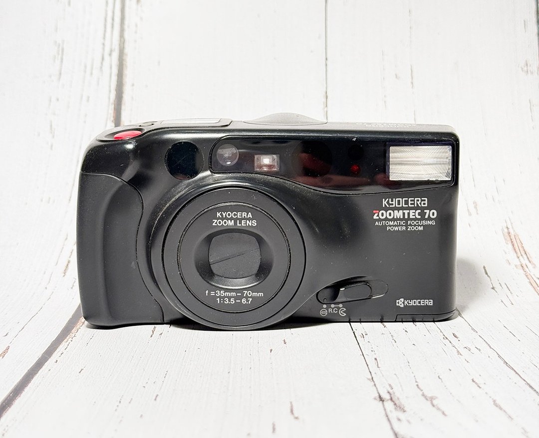 KYOCERA ZOOMTEC 70 底片相机 - 相机 - 其他金属 黑色