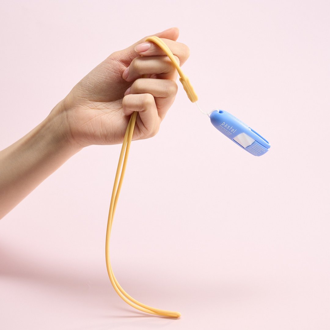 PASTEL CREATIVE Inhaler Lanyard - Yellow - 其他 - 塑料 黄色