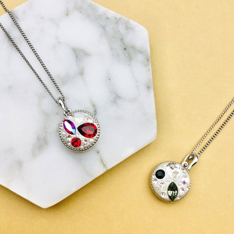 【DIY手作课程】饰品设计体验|A1.晶钻圆坠长链|文化币 - 金工/饰品 - 其他材质 