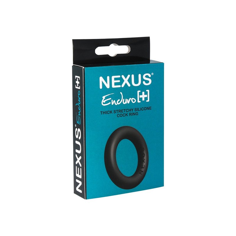 英国NEXUS ENDURO+ 厚实超弹力公鸡环 - 情趣用品 - 其他材质 黑色