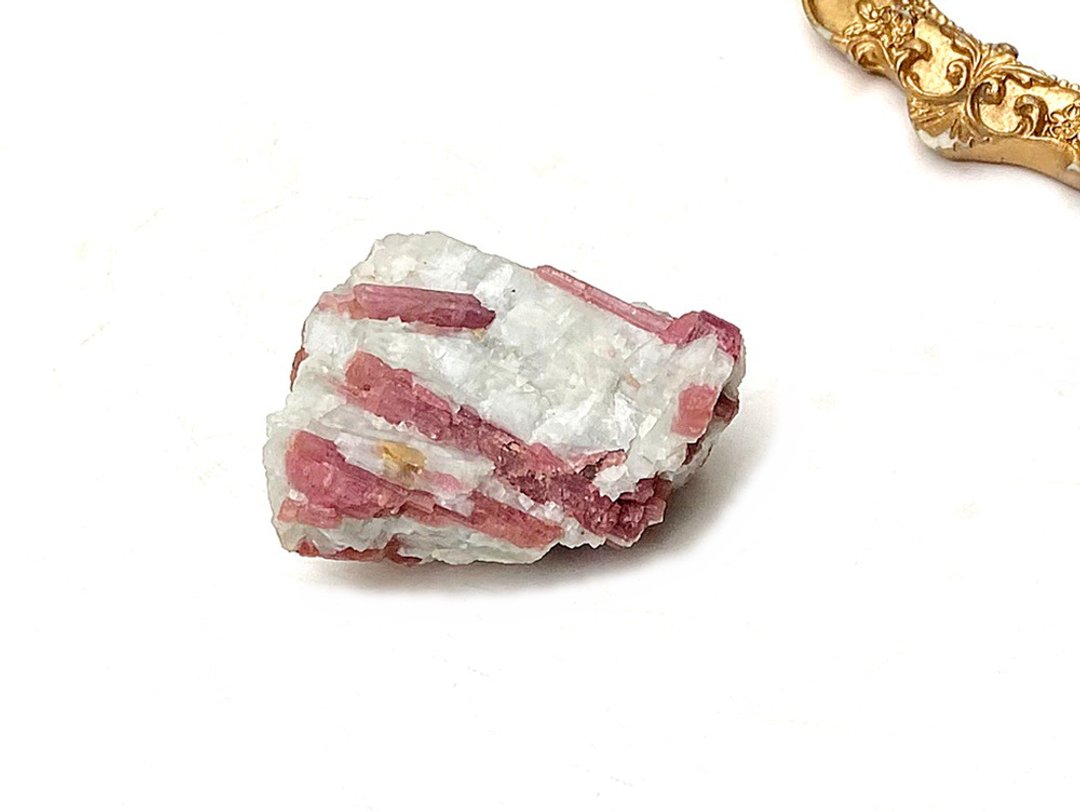 天然原矿浪漫粉红碧玺原石 办公室 居家 摆件 可消磁小晶石饰品 - 其他 - 水晶 多色
