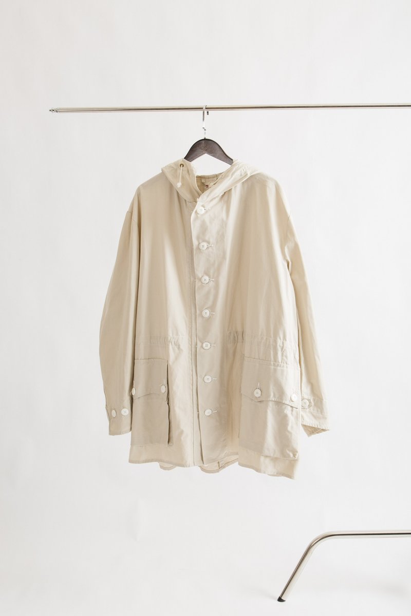 瑞典M60雪地罩衫【初恋贩卖所】E187 - 男装外套 - 尼龙 卡其色