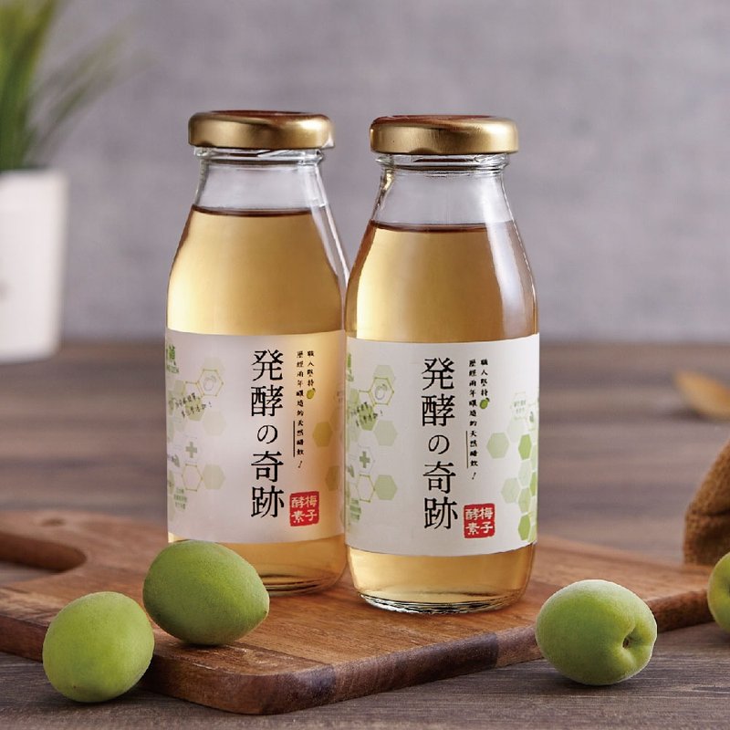 【永祯】轻饮醋200ML l 梅子酵素 开瓶即饮 6入组 - 醋/水果醋 - 新鲜食材 绿色