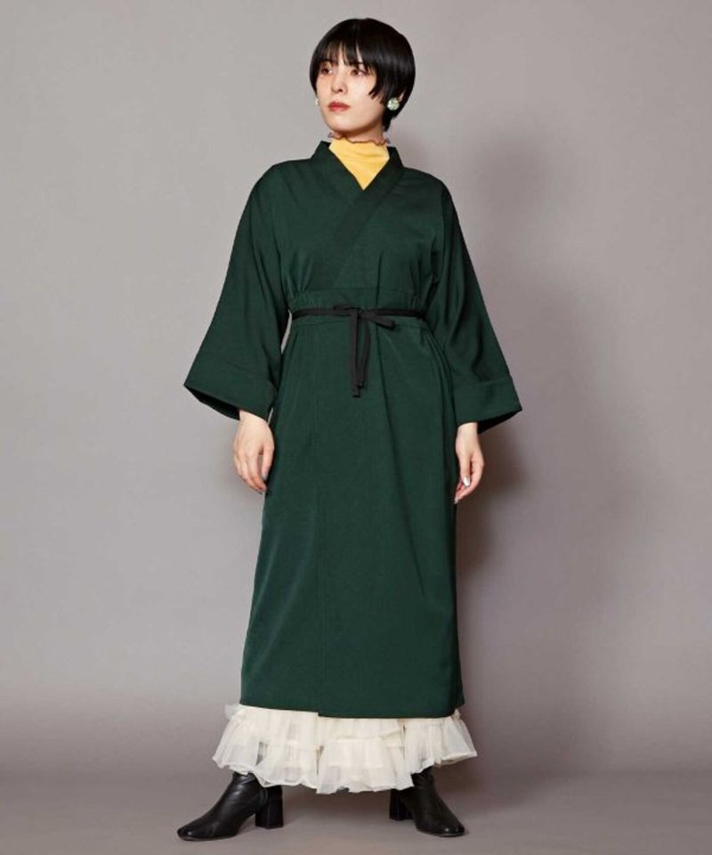 【热门预购】禅意静森和风优雅简约和服式洋装 (3色) 76R-4304 - 洋装/连衣裙 - 其他材质 