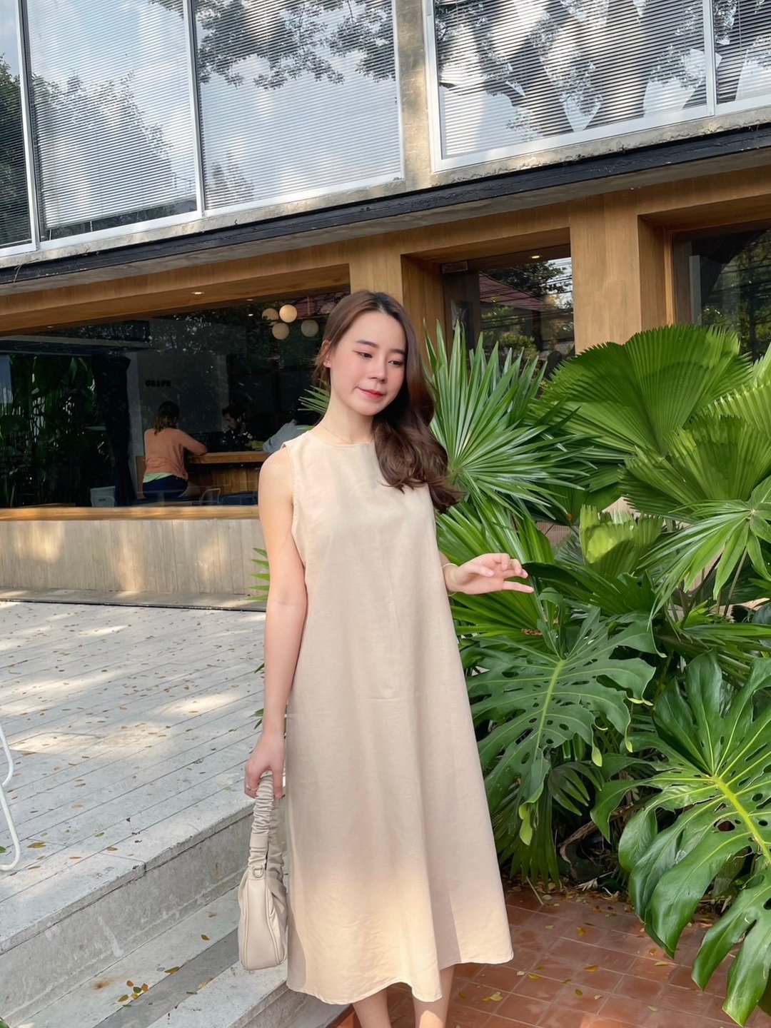 Thraed Iinen dresses - 洋装/连衣裙 - 棉．麻 